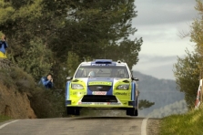 <span style="background:#000000; color:white; padding: 0 2px">WRC</span> Ispanijos ralyje pirmauja M.Gronholmas
