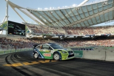 <span style="background:#000000; color:white; padding: 0 2px">WRC</span> Įtikinama M.Gronholmo pergalė