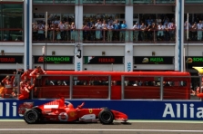 M.Schumacherį nustebino “Ferrari” forma Prancūzijoje