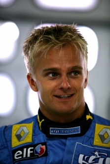 „Renault“ lenktyniaus G.Fisichella ir H.Kovalainenas