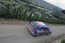 <span style="background:#000000; color:white; padding: 0 2px">WRC</span> Įtikinama S.Loebo pergalė Vokietijos ralyje