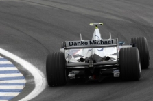 „BMW Sauber“ pagerbė M.Schumacherį