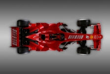 „Ferrari F2007“ išriedėjo į trasą