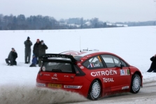 <span style="background:#000000; color:white; padding: 0 2px">WRC</span> Norvegijos ralio apšilime greičiausias buvo S. Loebas