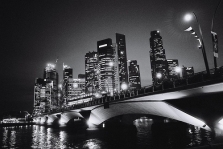 B. Ecclestone'as apsilankė Singapūre