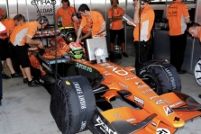 Italijoje „Spyker“ naudos atnaujintą bolidą