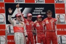 Kinijos GP: lenktynės