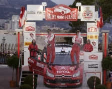 <span style="background:#000000; color:white; padding: 0 2px">WRC</span> S. Loebas nugalėjo Monte Karlo ralyje (papildyta)