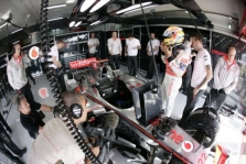 Pakeista „McLaren“ boksų vieta