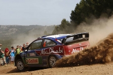 <span style="background:#000000; color:white; padding: 0 2px">WRC</span> Sardinijoje gali nutrūkti S. Loebo serija