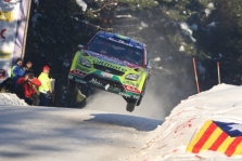 <span style="background:#000000; color:white; padding: 0 2px">WRC</span> Švedijos ralyje nugalėjo M. Hirvonenas
