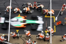 „Force India“ supainiojo... padangas