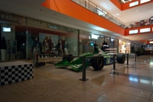Už F-1 bolidų parodą – bauda