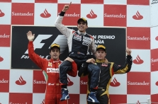 Ispanijos GP: lenktynės