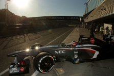 N. Hulkenbergui Malaizijoje – naujas „Sauber“ bolidas