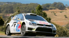 <span style="background:#000000; color:white; padding: 0 2px">WRC</span> Australijoje prasidėjusiame ralyje pirmauja A. Mikkelsenas