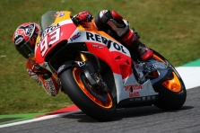 <span style="background:#d5002c; color:white; padding: 0 2px">MotoGP</span> Italijoje po atkaklios kovos nugalėjo M. Marquezas