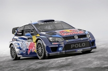 <span style="background:#000000; color:white; padding: 0 2px">WRC</span> „Volkswagen“ pristatė naująjį Polo R WRC automobilį