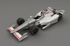<span style="background:#3f3f3f; color:white; padding: 0 2px">IndyCar</span> „Honda“ pristatė ovalams skirtą aerodinamikos paketą