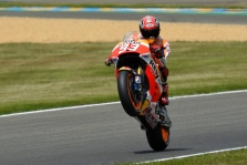 <span style="background:#d5002c; color:white; padding: 0 2px">MotoGP</span> Le Mane iš „pole“ pozicijos startuos M. Marquezas