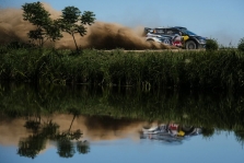 <span style="background:#000000; color:white; padding: 0 2px">WRC</span> S. Ogier išlieka Lenkijos ralio lyderiu
