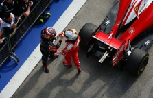 Trims pilotams po Rusijos GP skirti baudos taškai