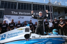 <span style="background:#3f3f3f; color:white; padding: 0 2px">IndyCar</span> Barberio trasoje „pole“ poziciją iškovojo S. Pagenaud