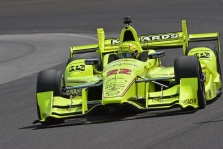 <span style="background:#3f3f3f; color:white; padding: 0 2px">IndyCar</span> Indianapolio GP lenktynes pirmas pradės S. Pagenaud