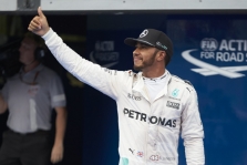 F-1 komandų vadovai geriausiu 2016 m. pilotu išrinko L. Hamiltoną