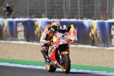 <span style="background:#d5002c; color:white; padding: 0 2px">MotoGP</span> Lenktynės Jereze baigėsi D. Pedrosos pergale