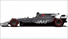 „Haas“ pakeitė bolido išdažymą