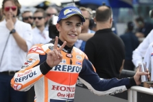 <span style="background:#d5002c; color:white; padding: 0 2px">MotoGP</span> M. Marquezas nugalėjo šlapioje Misano trasoje