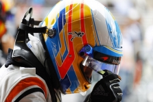F. Alonso Ispanijoje išbandė „Toyota“ bolidą