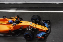 F. Alonso liko patenkintas „McLaren“ bolidu