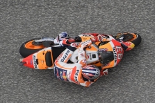 <span style="background:#d5002c; color:white; padding: 0 2px">MotoGP</span> M. Marquezas greičiausias Ostine, bet gali prarasti „pole“ poziciją