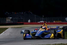 <span style="background:#3f3f3f; color:white; padding: 0 2px">IndyCar</span> Mid-Ohajuje - trečioji A. Rossi „pole“ pozicija