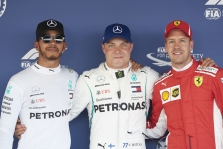Rusijoje „pole“ poziciją iškovojo V. Bottas