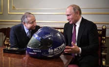 J. Todtas susitiko su V. Putinu aptarti Rusijos automobilių sporto ateities