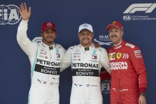 Kinijoje varžovus greičiu pranoko V. Bottas