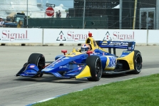 <span style="background:#3f3f3f; color:white; padding: 0 2px">IndyCar</span> Pirmas lenktynes Detroite iš „pole“ pozicijos pradės A. Rossi
