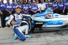 <span style="background:#3f3f3f; color:white; padding: 0 2px">IndyCar</span> Teksase antrąją „pole“ sezone iškovojo T. Sato