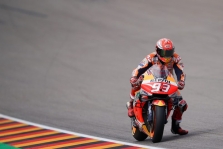 <span style="background:#d5002c; color:white; padding: 0 2px">MotoGP</span> Vokietijoje septintus metus iš eilės greičiausias M. Marquezas
