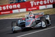 <span style="background:#3f3f3f; color:white; padding: 0 2px">IndyCar</span> Portlande antrąją pergalę iškovojo W. Poweris