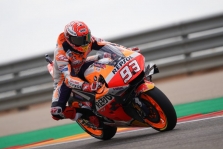 <span style="background:#d5002c; color:white; padding: 0 2px">MotoGP</span> Aragone iš pirmosios pozicijos startuos M. Marquezas