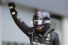Štirijos GP lenktynėse - L. Hamiltono triumfas
