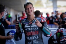 <span style="background:#d5002c; color:white; padding: 0 2px">MotoGP</span> Andalūzijos GP lenktynėse - antroji iš eilės F. Quartararo pergalė