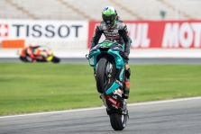 <span style="background:#d5002c; color:white; padding: 0 2px">MotoGP</span> F. Morbidelli iškovojo trečią pergalę, J. Miras pirmą kartą tapo čempionu
