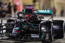 G. Russellas įsitikinęs: treniruotėse V. Bottas buvo greitesnis