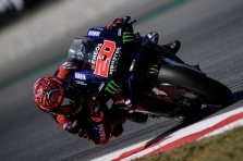<span style="background:#d5002c; color:white; padding: 0 2px">MotoGP</span> Teisėjai dar kartą nubaudė F. Quartararo