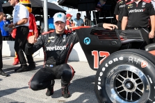 <span style="background:#3f3f3f; color:white; padding: 0 2px">IndyCar</span> Sent Luise surengtoje kvalifikacijoje „pole“ iškovojo W. Poweris